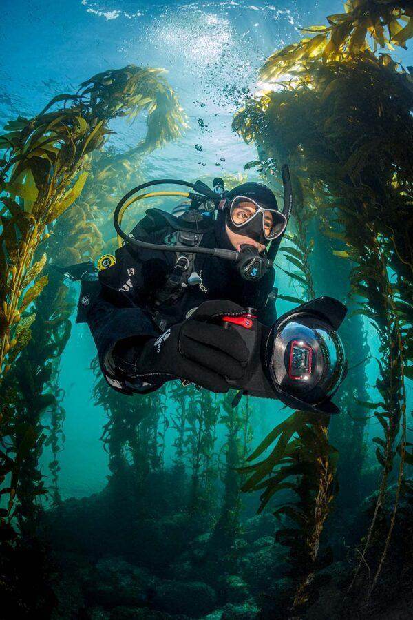 6”/15cm Wide Angle Dome Lens for SportDiver - Scuba Grabbers