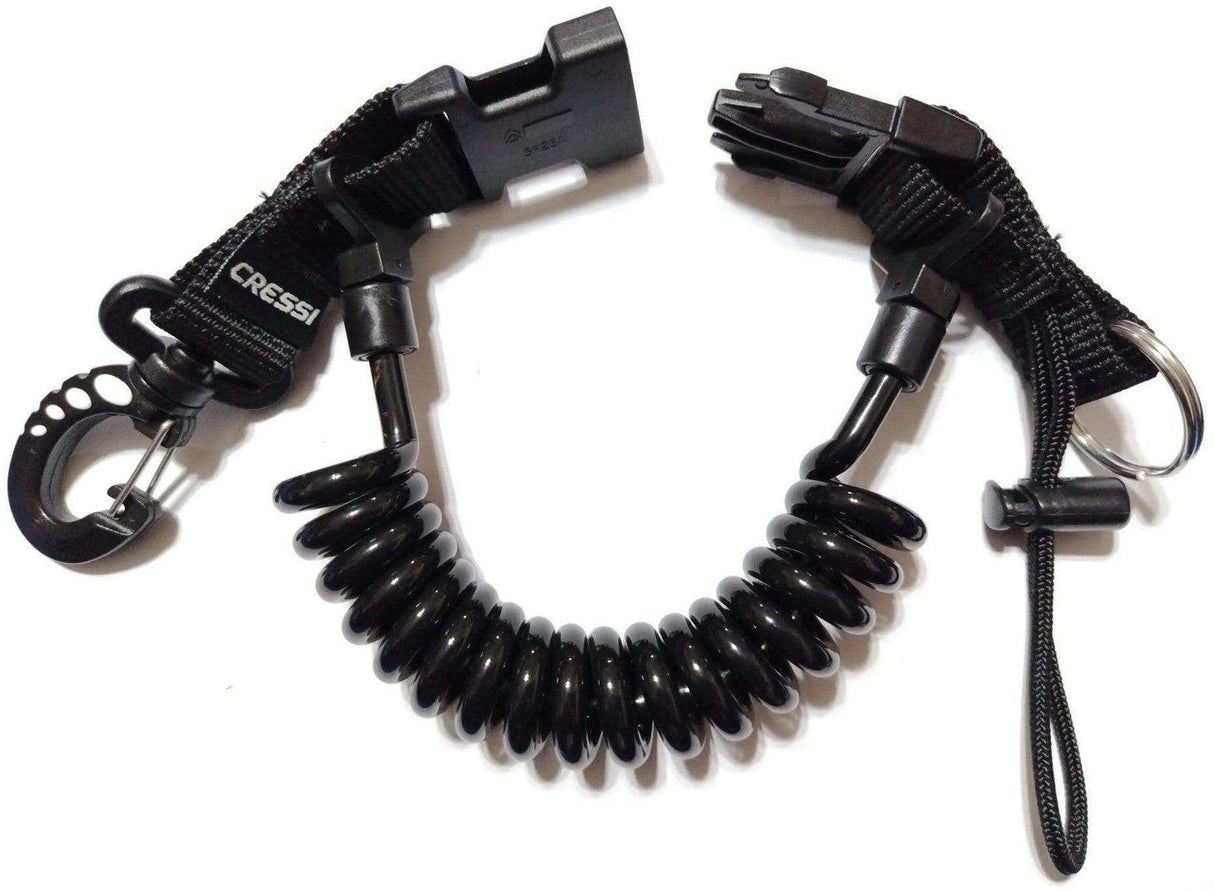 Cressi Spiral Lanyard - Scuba Grabbers