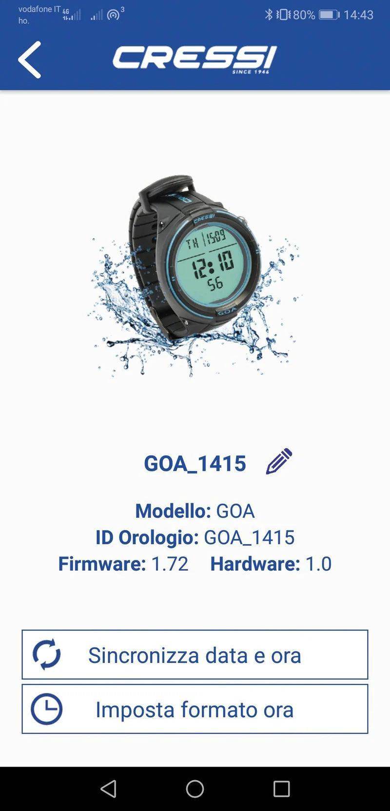 Interface BT Watch Computer - Scuba Grabbers