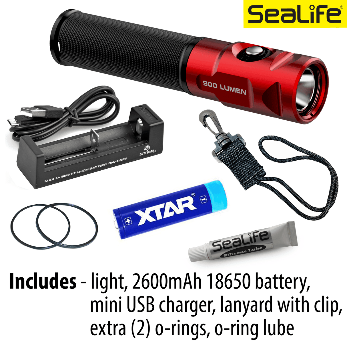 Sea Dragon Mini 900s Power Kit - Scuba Grabbers