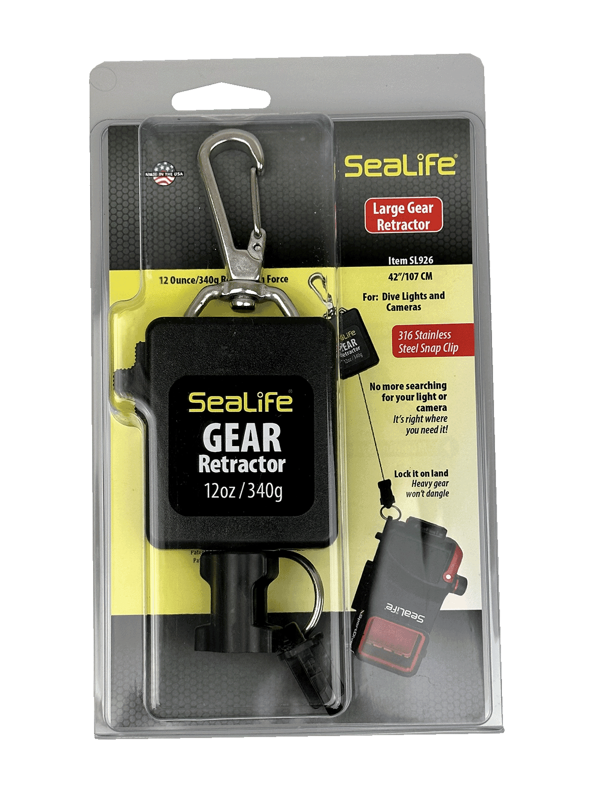 SeaLife Large Gear Retractor - Scuba Grabbers