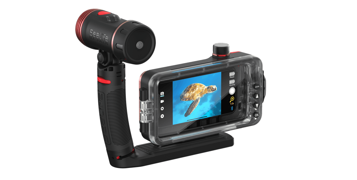 SportDiver Pro 2500 Set for iPhone & Android - Scuba Grabbers