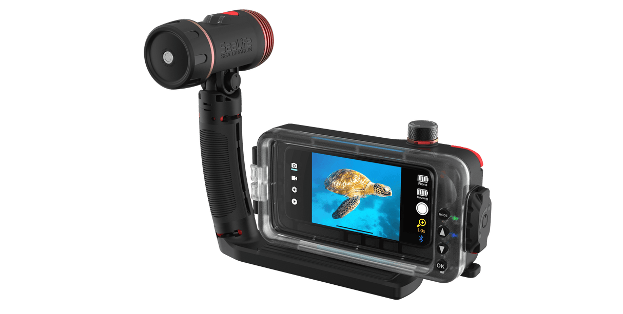 SportDiver Pro 2500 Set for iPhone & Android - Scuba Grabbers